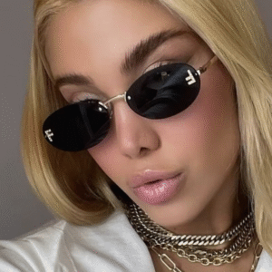 نظارات شمسية أنيقة بيضاوية